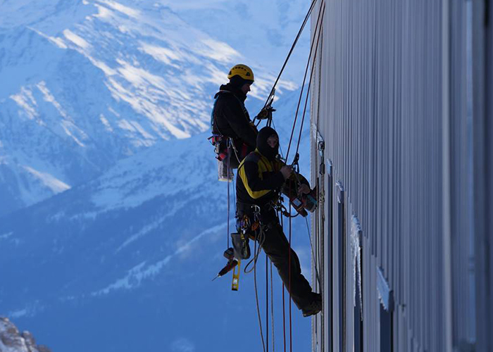 Pose &agrave; la corde